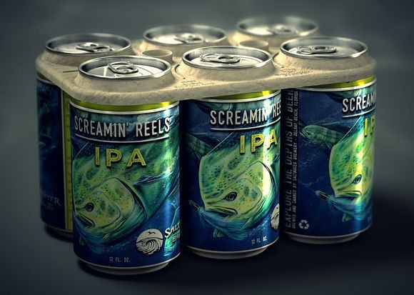 海の生き物を守るため、ビール会社が食べられる飲料缶6パック用の梱包剤を開発（アメリカ）