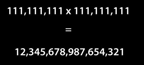 11,111,111×111,111,111＝？　思わず「へー！」ってなるちょっと面白い18の事実
