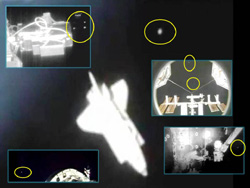 ＮＡＳＡが撮影した宇宙空間を飛ぶＵＦＯ映像
