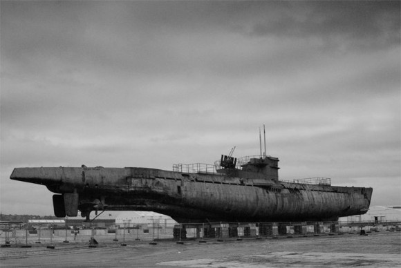 今なお保存、展示されている第二次世界大戦の負の遺物、ドイツの潜水艦「U-534」