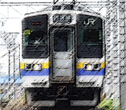 JR内房線がアナゴさんにハックされている！？