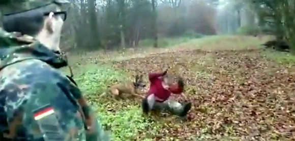 人間も命がけ、アメリカの警察犬「K9」の訓練映像