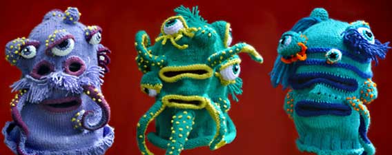 変な生き物になりたい？だったらこの編みマスクがオススメなのだ
