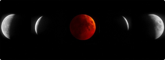 【観察】準備はいいかい？赤い月を見るビックチャンス到来！もうすぐ皆既月食がはじまるよー！！