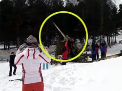 雪崩は起きる前に起こせ！！雪山に大砲をぶち込み人工的に雪崩を発生させる映像が凄い！！