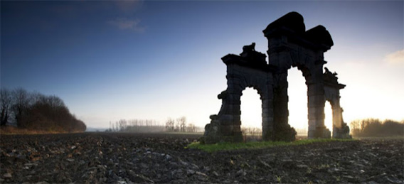 当時を物語る第一次世界大戦の悪名高き戦場跡地