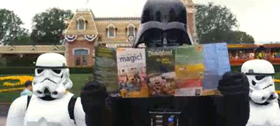 ディズニーがルーカスフィルムを買収したという報道を受けて、さっそくあの方がディズニーランドを視察に訪れた