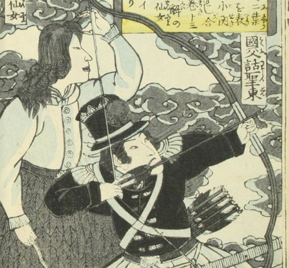 江戸時代（幕末）に描かれた日本独自の西洋世界を解釈した浮世絵書物「童絵解万国噺」