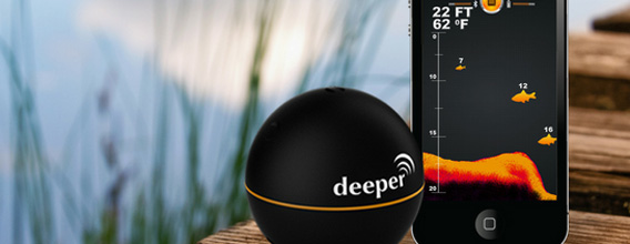 大漁だぜ！スマホで魚群探知ができるデバイス『Deeper FishFinder』