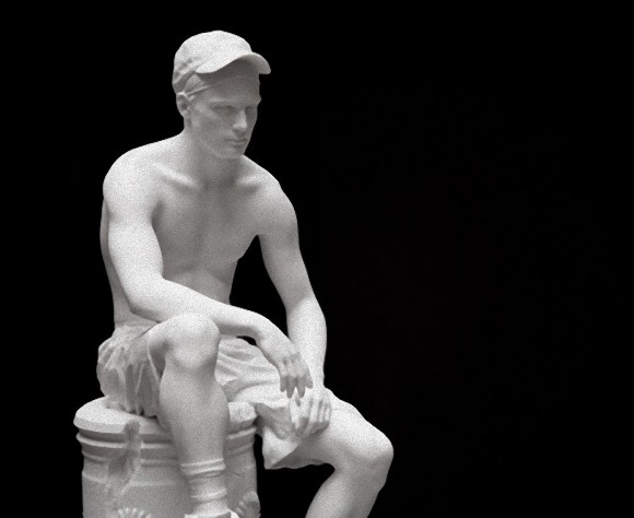 ギリシャ神話の彫像を3Dプリンターでを現代風にアレンジしてみた。こうなった。