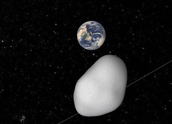 2017年10月12日、小惑星「2012 TC4」が地球の脇を通過。NASAの惑星防衛システムの試金石に