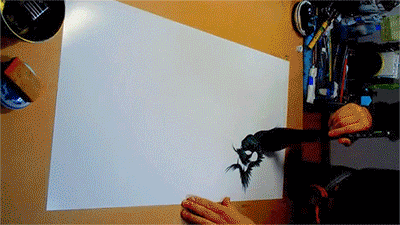 一筆でグラデーションのついた猛々しい龍を描き上げる「日光　一筆龍」の描画映像が凄い