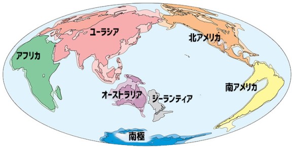 地球に存在した第8の大陸。海底に没したジーランティア