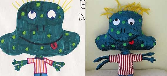 子どもたちが描いた空想上のいきものに命を吹き込む、落書きぬいぐるみ化プロジェクト