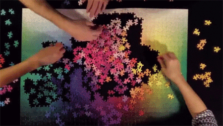 なにこれ欲しい！1000色の色のトーンを完成させるジグソーパズル