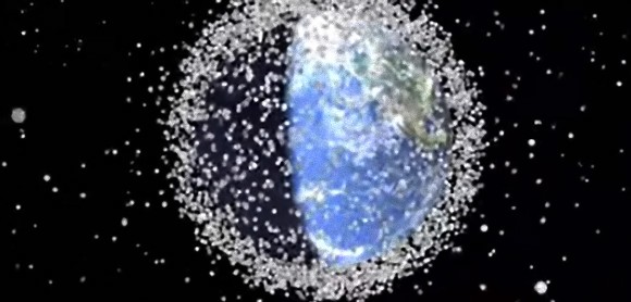 地球が見えない・・・1957年から現在まで58年間の地球を覆う宇宙ゴミの変化を可視化したタイムラプス動画