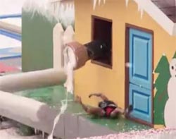 激しすぎ、ゴールさせる気まったくなしのアメリカ版風雲たけし城「Wipeout 」ダイジェストシーン