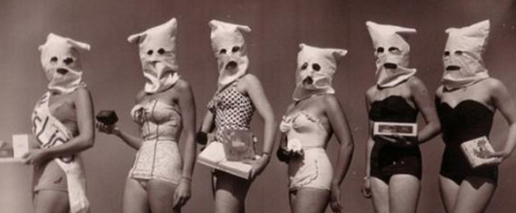 じわじわくる古典的シュールなビンテージ写真