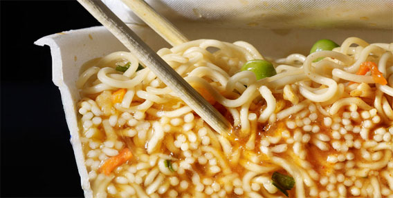 食べ物を真っ二つにカット。その断面を楽しむ写真