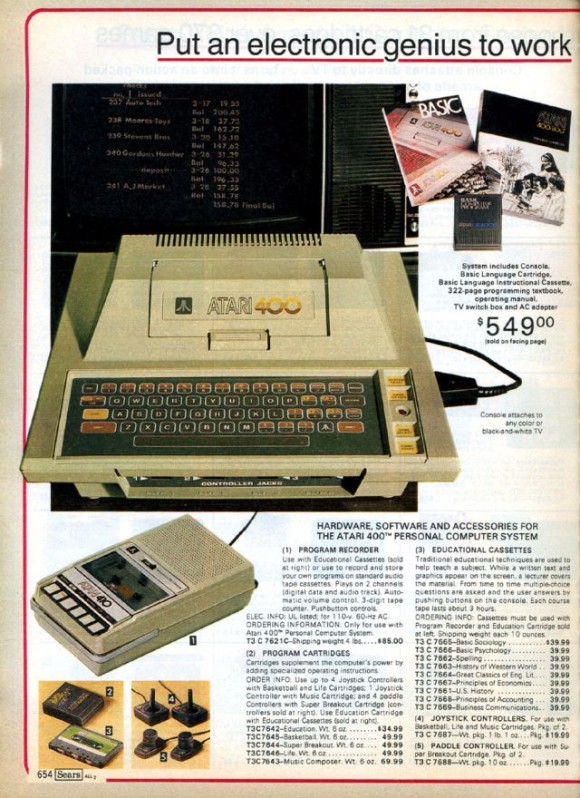  Atari 400 Home Computer System_e