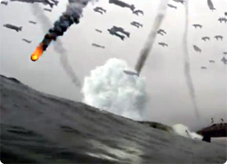 【動画】サーフィンの映像と終末的映像を合成させたらとてつもなくシュールになった