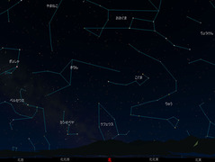 裏磐梯の星座