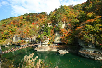 10月30日塔のへつり