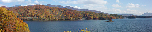 裏磐梯桧原湖紅葉情報