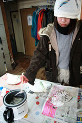桧原湖わかさぎ釣りから揚げ