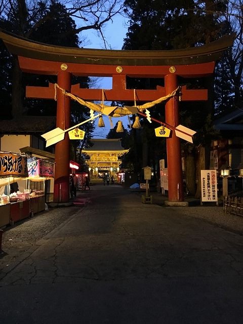 伊佐須美神社初詣