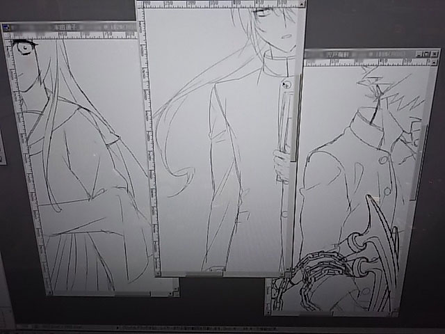 学園ラフ