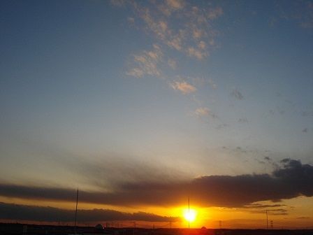 今日の空