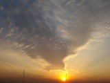 今日の空