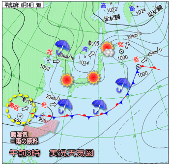 天気図アニメ180614