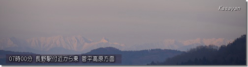 北アルプス180210