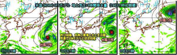 台風GFS170830