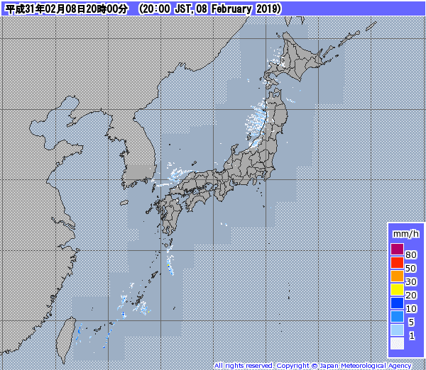 全国レーダー190209