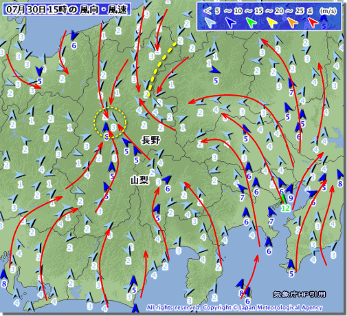 30日アメダス風120731