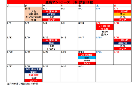 8月