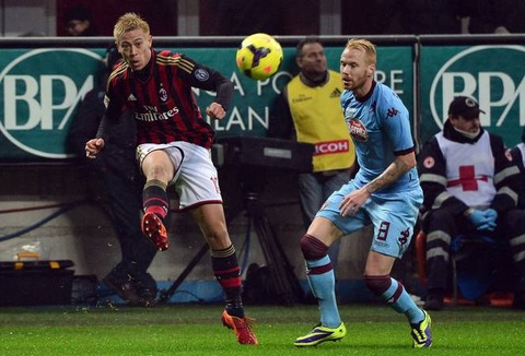 720p-AC Milan v Torino - Keisuke Honda