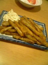 ごぼう唐揚げ