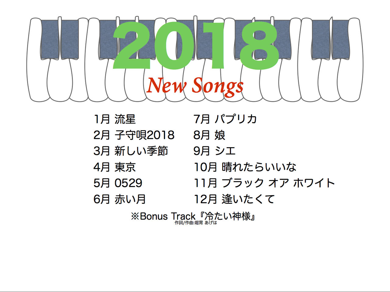 2018NewSongs
