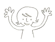 イラストばんざい