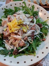 醤油節のサラダ