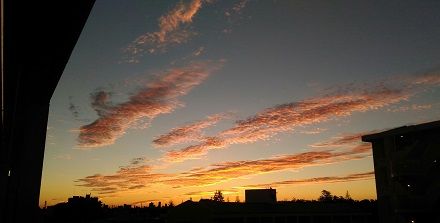 2018.11.1朝焼け