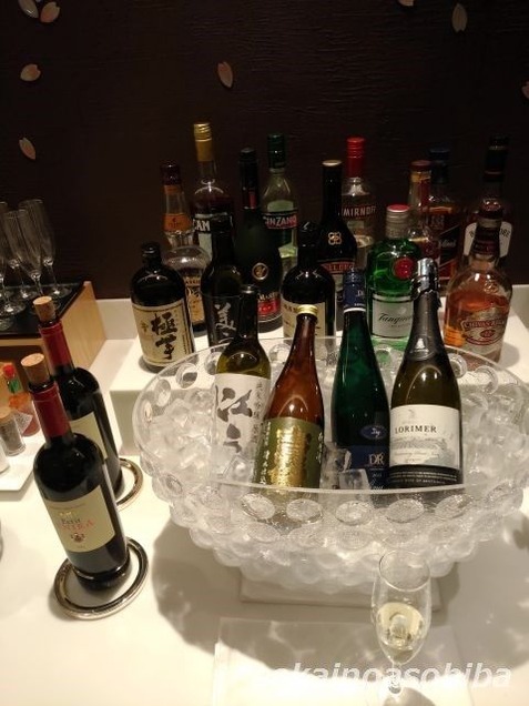 JALラウンジのお酒