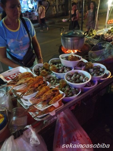 海鮮焼き系屋台