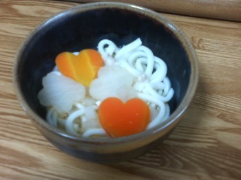 病気の時は「うどん」でどぉ?