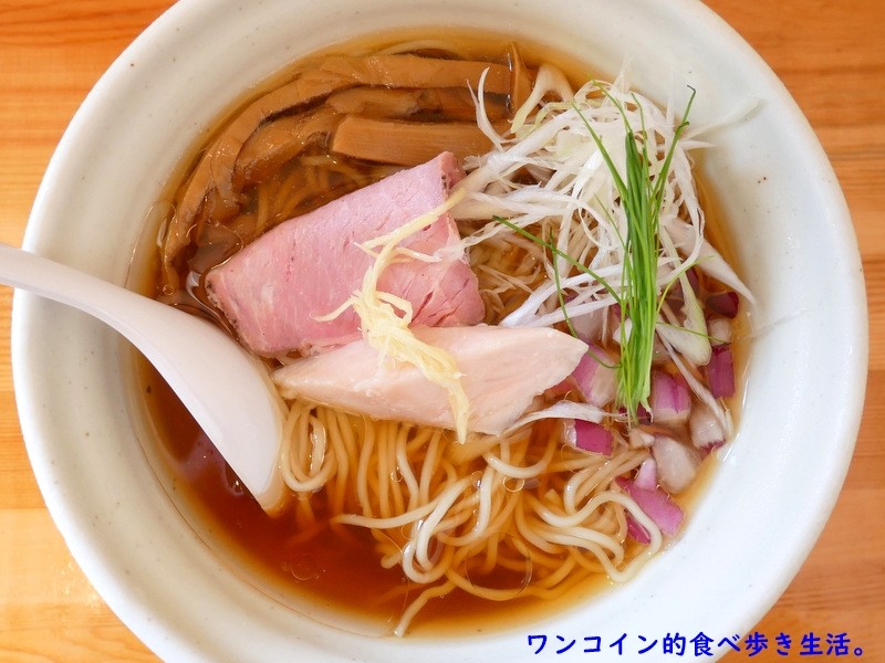 麺堂HOME・カマス煮干しの冷やしそば(醤油)