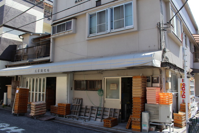 浅草開化楼の工場
